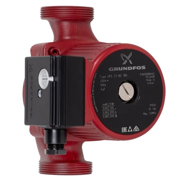Насос циркуляционный GRUNDFOS UPS 25-80