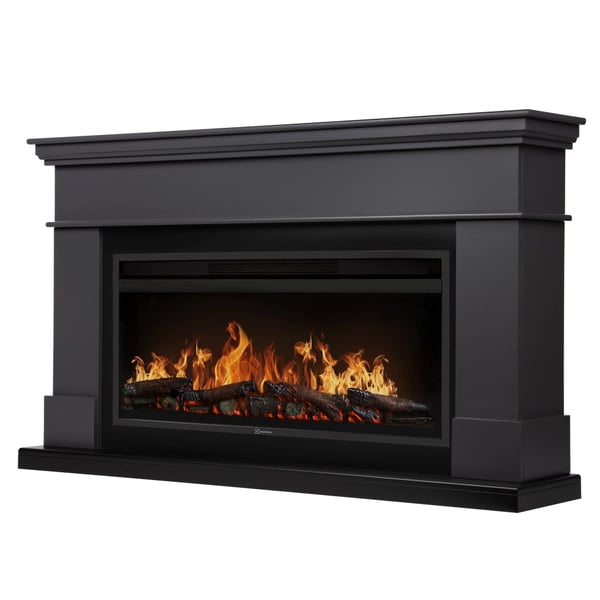 Каминокомплект: Очаг Electrolux EFP/P-3620LS, портал California 42/40/36, графит