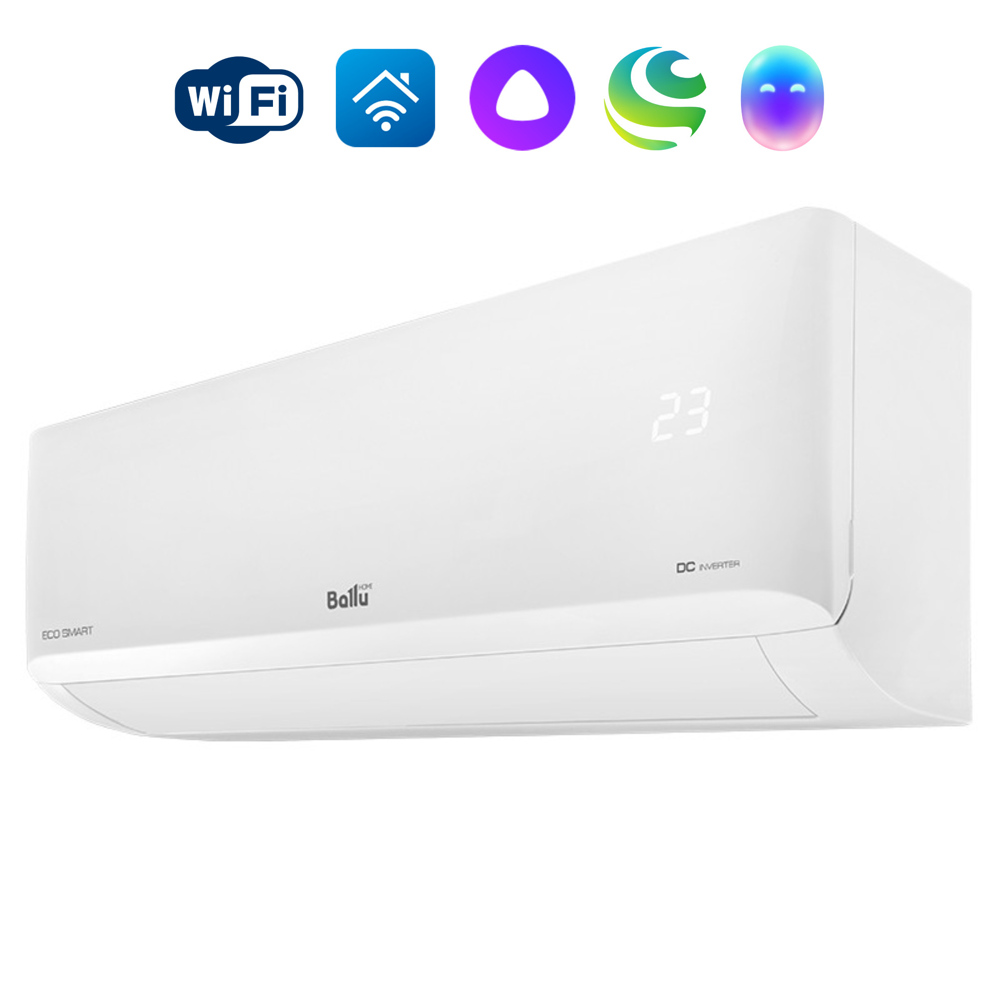 Сплит-система инверторного типа Ballu Eco Smart DC BSYI-18HN8/ES_23Y комплект — фото 1