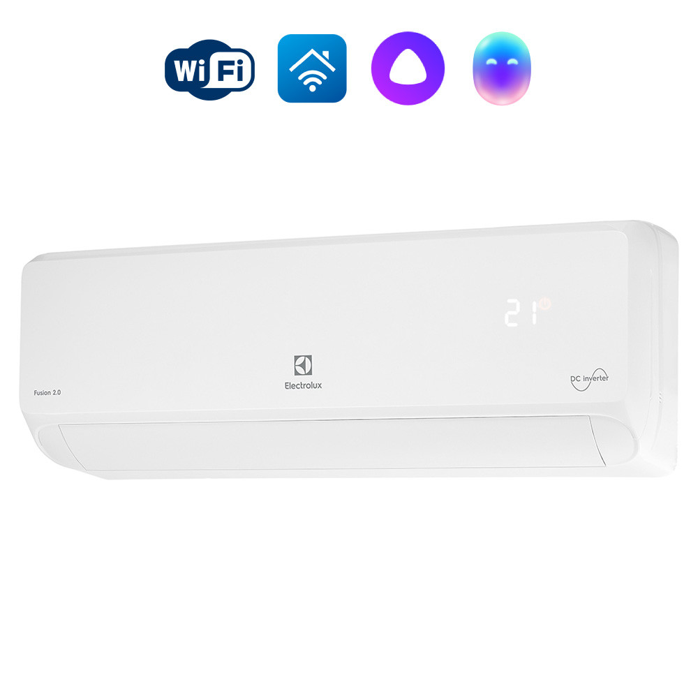 Сплит-система инверторного типа Electrolux Fusion 2.0 Super DC EACS/I-07HF2/N8_24Y комплект — фото 1